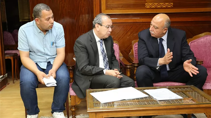 محافظ كفرالشيخ يناقش مشاكل ومعوقات أرض الجونة بالبرلس المراحل الأربع