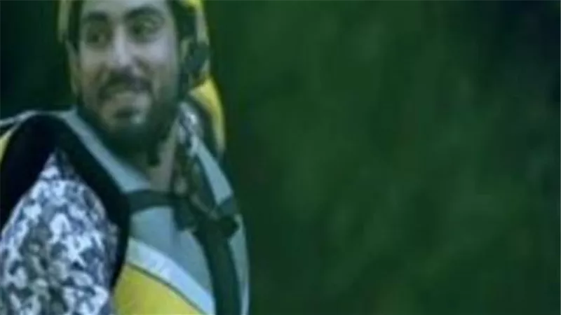 محمد الشرنوبى يتعرض لصدمه من اعلى كوبرى الشلال