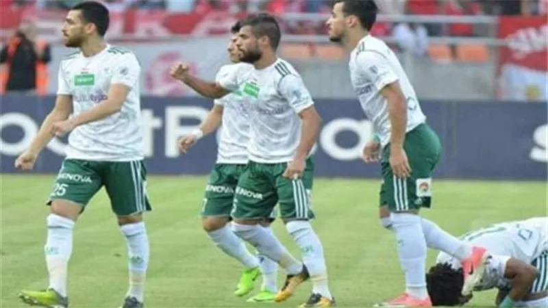 حسين رجب يحرز الهدف الأول للمصرى فى شباك الانتاج الحربى