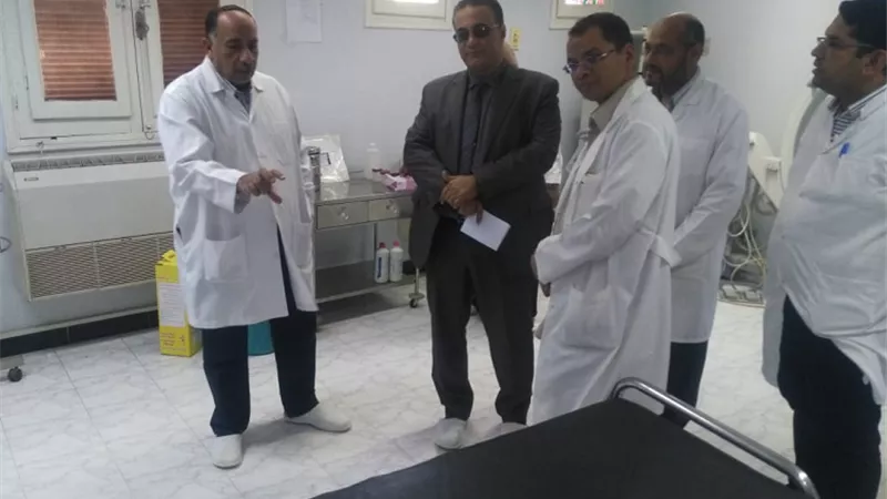 تحويل العناية المتوسطة إلى مركزة بمستشفى حميات قنا