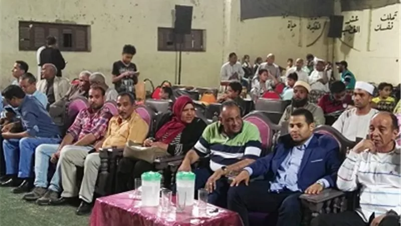 وكيل وزارة الشباب والرياضة بالأقصر يشهد ختام مسابقات النادى الثقافى بمركز شباب المريس