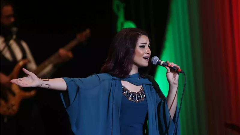 نسمة محجوب فى امسية رمضانية بالاوبرا