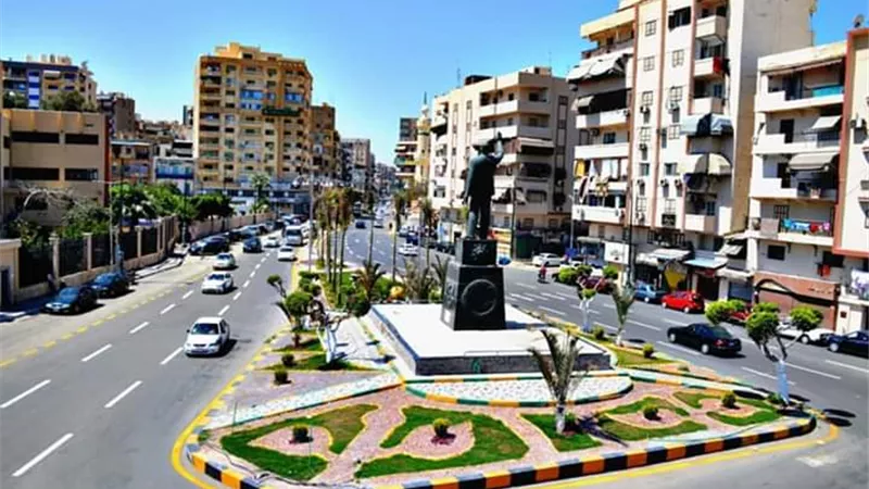 انتهاء تطوير محور محمد علي ببورسعيد