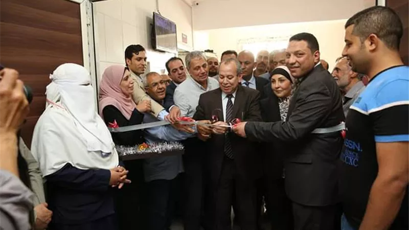 محافظ كفرالشيخ يفتتح العناية المركزة وبنك الدم بمستشفى مطوبس المركزي