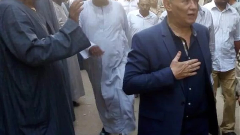تشييع جثمان شهيد الاقصر بحضور المحافظ