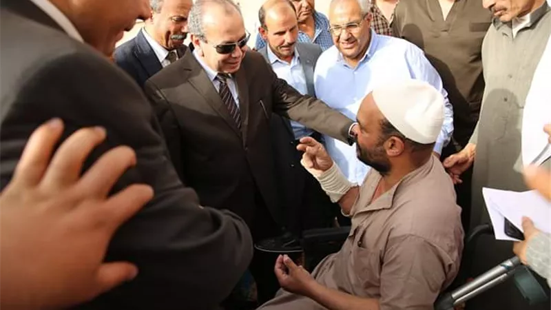 محافظ كفرالشيخ يستجيب لشكوي 