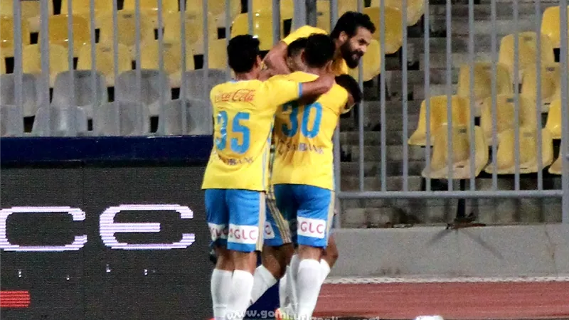 بالصور.. شاهد فرحه لاعبي الإسماعيلي بالتعادل مع الاهلي