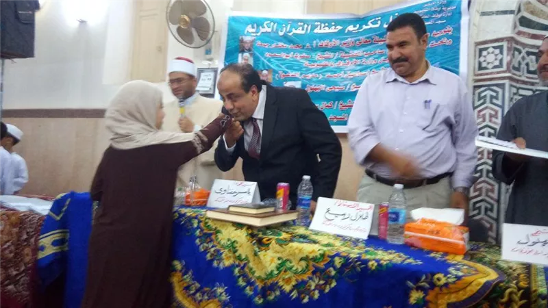 تكريم الفائزين في مسابقة القرآن الكريم بالخانكة
