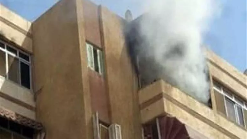 السيطرة على حريق داخل شقة سكنية بحلوان دون وقوع إصابات