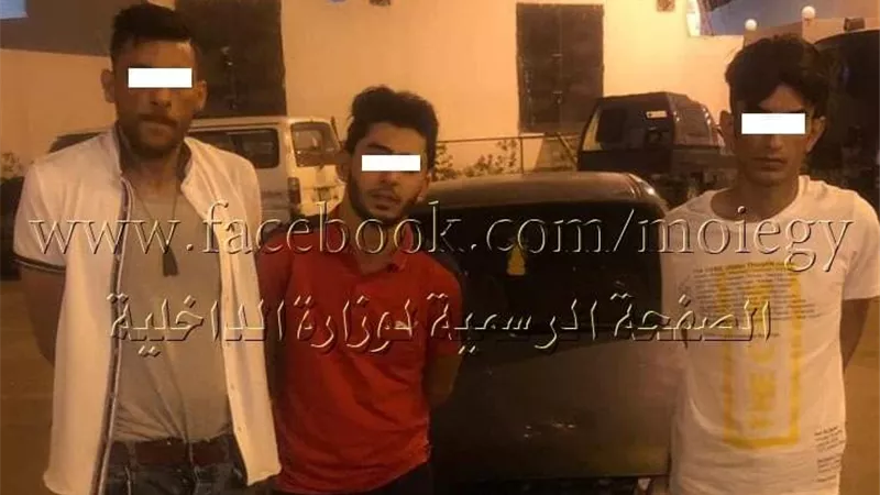 خيرى ورشاد وبدوى..سقوط عصابة العرب لسرقة رواد البنوك فى التجمع
