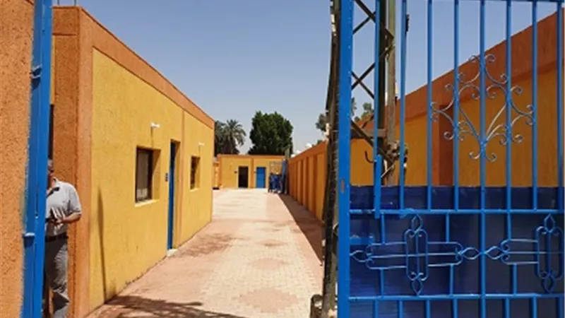 تجديد محطة مياه جاد الكريم لتقوية الضخ بمنطقة المدامود بالأقصر