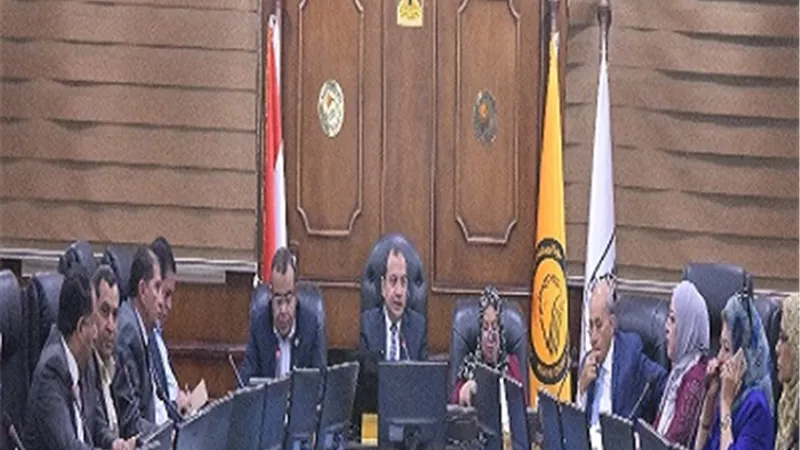 ميكنة جميع بيانات الخريجين بجامعة بنى سويف