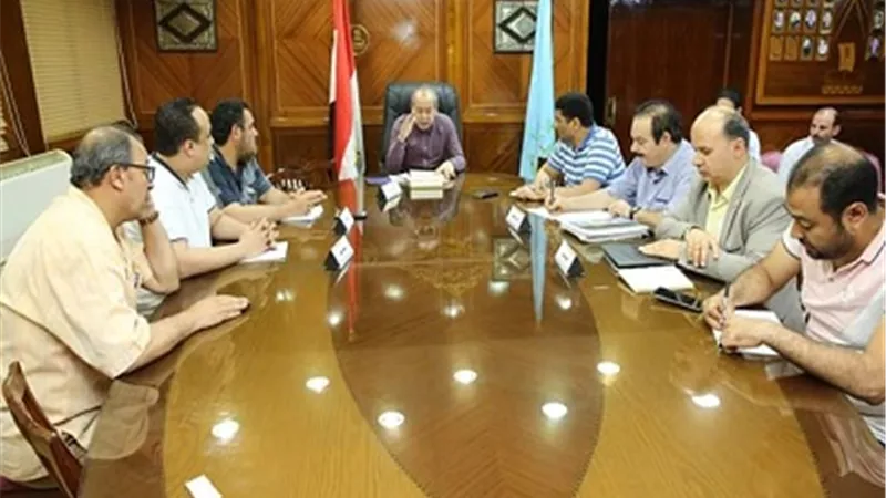 محافظ كفرالشيخ يناقش منظومة ميكنة الخدمات ورفع كفاءة الآداء الحكومى