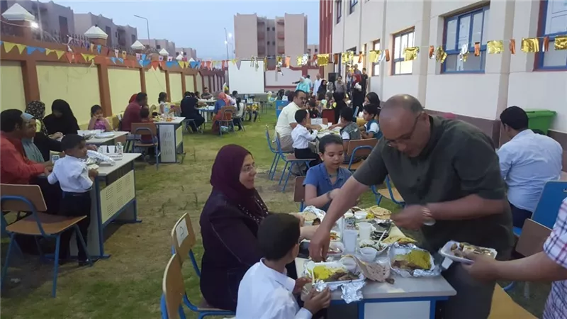 المصرية اليابانية بطور سيناء تنظم افطارا جماعيا لاولياء الامور