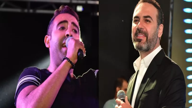 وائل جسار ومحمد عدوية يشعلان خيمة بالقاهرة الجديدة .. صور