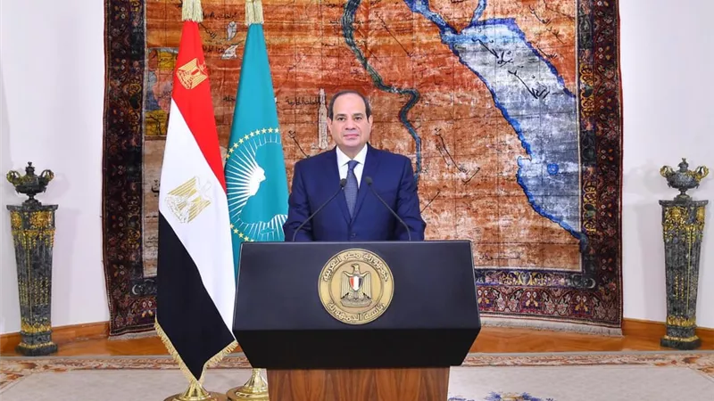10 رسائل من الرئيس السيسي في يوم إفريقيا