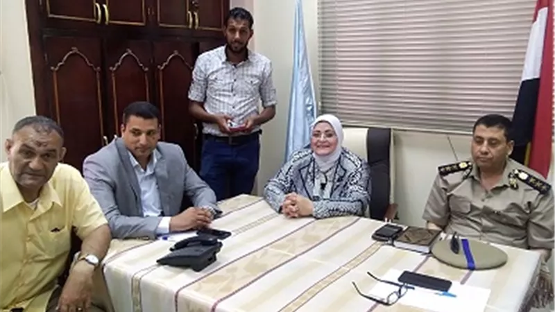 كشك تتابع اعمال امتحانات الدبلومات الفنية
