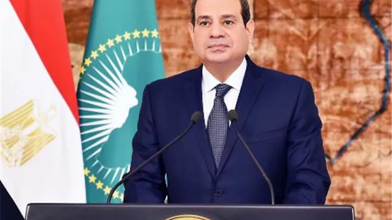 بالفيديو الرئيس يوجه التحية للشعوب الافريقية بمناسبة يوم افريقيا في كلمة مترجمة للغة الانجليزية