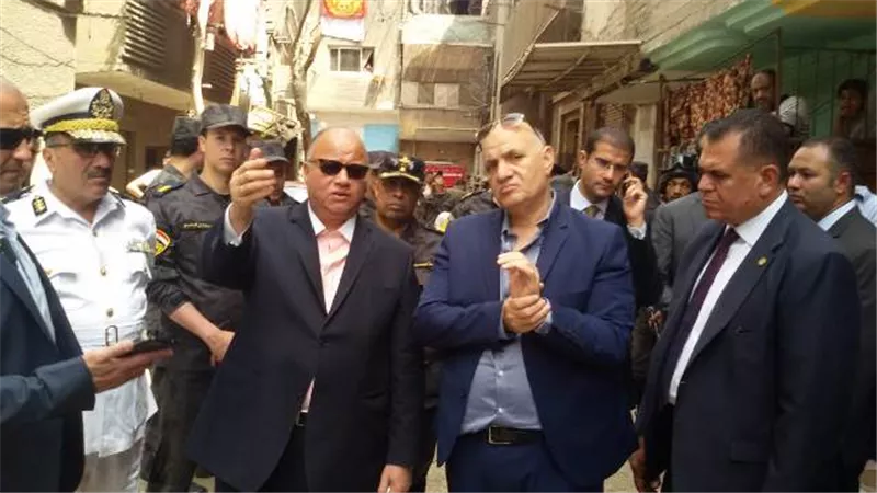 محافظة القاهرة تبدأ فى إزالة منطقة الحكر القديم بحى الشرابية