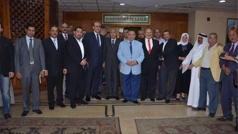 بالصور..اعضاء المجلس القومي للقبائل المصرية العربية في حفل الأفطار بنقابة الاشراف
