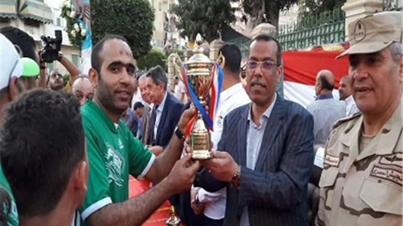 سكرتير عام محافظة بورسعيد يشارك في يوم الوفاء للشهيد عمرو السقا