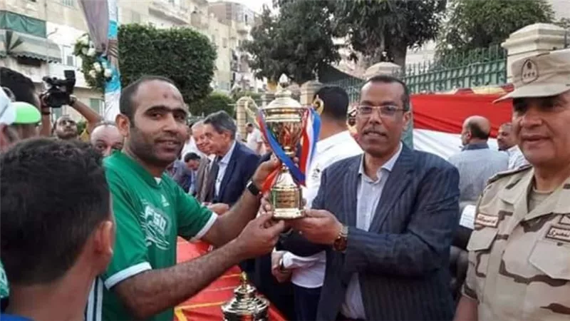 أهالى بورفؤاد تنظم يوم الوفاء للشهيد عمرو السقا