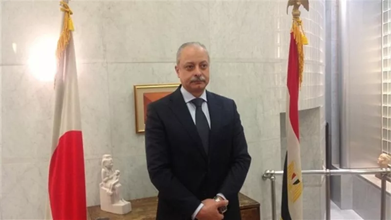 السفير المصري في اليابان يشارك في الاحتفال بيوم أفريقيا
