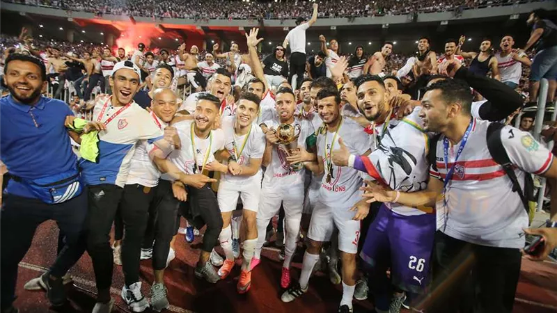 الترجى يوجه رسالة للزمالك بعد الفوز بالكونفدرالية .. ويهنئ ساسي .. صــــور