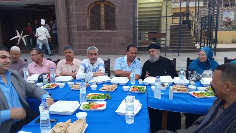 حفل إفطار كنيسة إبنهس تحت شعار الدين لله والوطن للجميع.. صــــــــــور