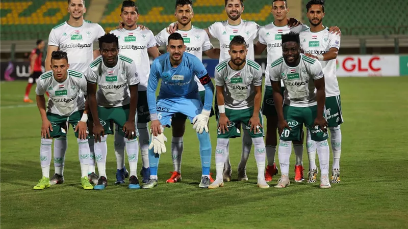 الهدف الأول للنادى المصرى أمام الداخلية