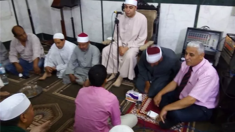 ابداع مشاهير القراء والمبتهلين بأمسية الليلة بشطانوف أشمون منوفية
