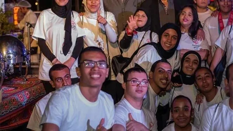 بالصور.. سحور we مع أبطال بعثة الأولمبياد الخاص المصري