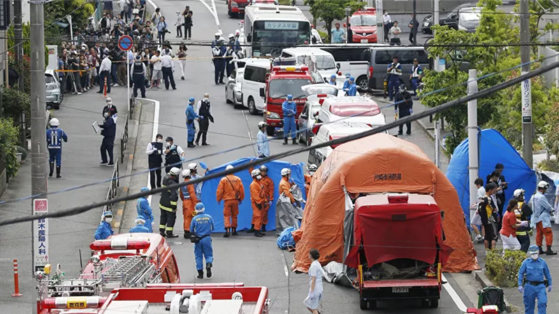 انتحار منفذ حادث الطعن في اليابان