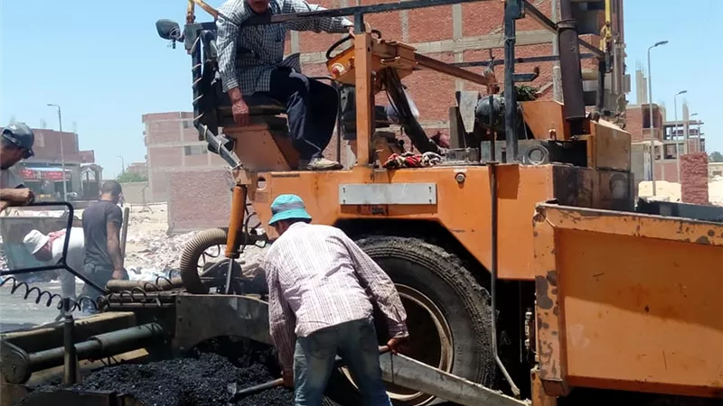7.5 مليون جنيه تكلفة رصف شوارع القنطرة شرق