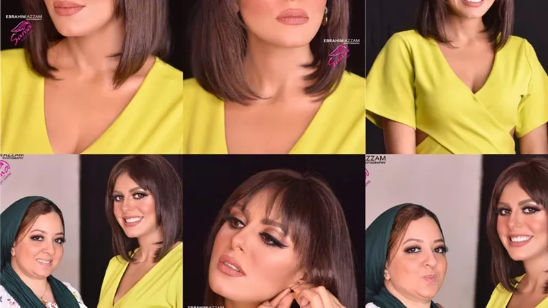 هاجر الشرنوبي تخضع لأحدث جلسة تصوير بلمسات سما صفوت .. صور