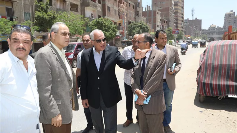 محافظ الجيزة يوجه بفسخ التعاقد مع شركة الجمع السكني بالمنيرة