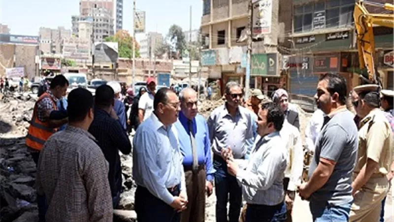 محافظ الشرقية يؤكد على سرعة الانتهاء من نفق عرابى فى الموعد المحدد
