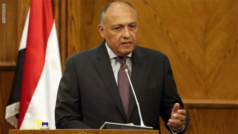 شكري يتوجه إلى جدة للمشاركة في الاجتماع 