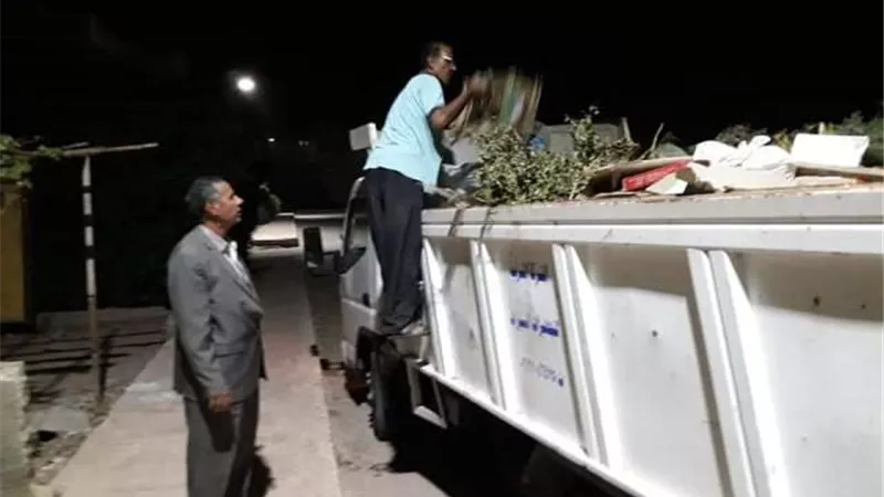 رئيس مدينة طور سيناء رفعنا 8 أطنان مخلفات قمامة خلال وردية المساء حتي الصباح