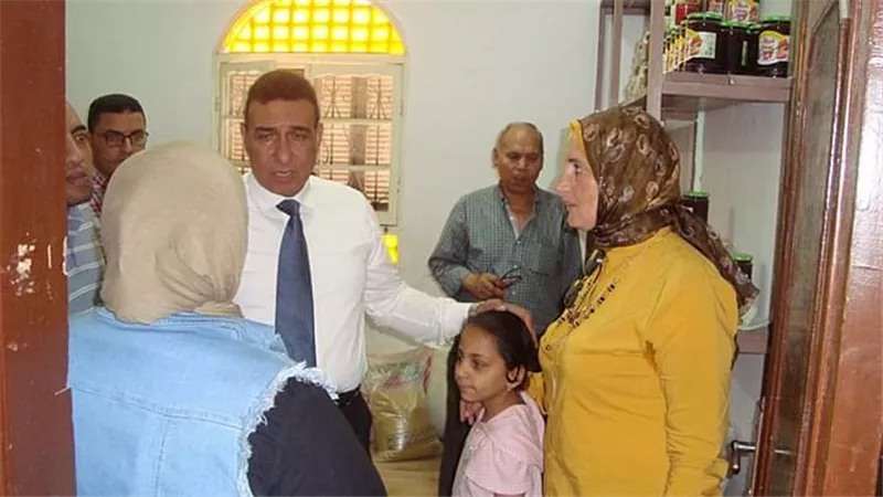 السكرتير العام المساعد يتفقد دار الحنان لرعاية اليتيمات بكفرالشيخ