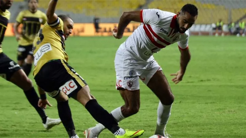 التعادل السلبى يحسم الشوط الأول من لقاء الزمالك والإنتاج