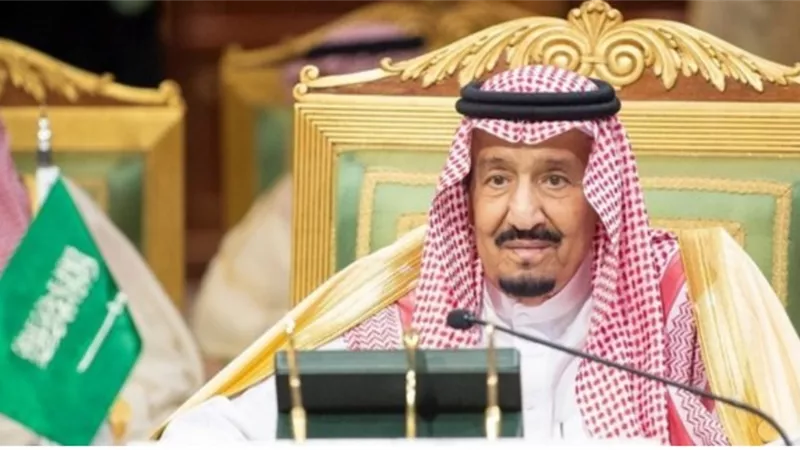 الملك سلمان بن عبد العزيز..ما يقوم به النظام الايراني تحديًا سافرا لقوانين الأممِ المتحدة لحفظِ السلم