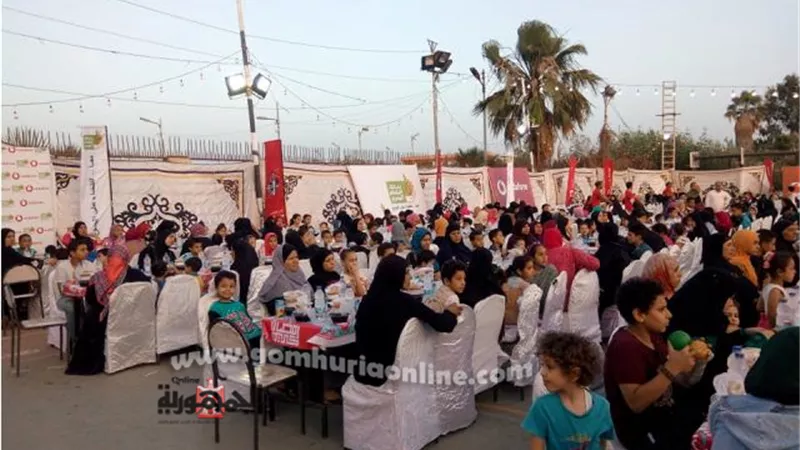 ٢٠٠٠يتيم فى حفل إفطار جماعى بكفرالشيخ