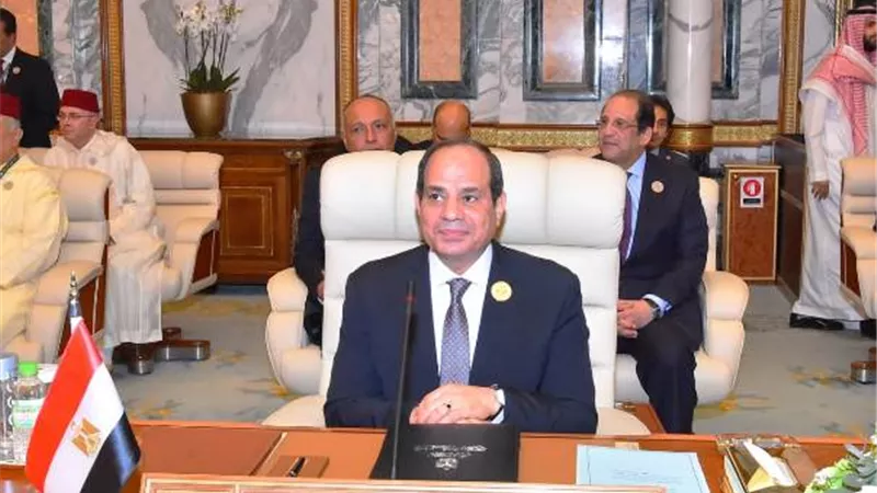 ننشر كلمة الرئيس السيسي في الجلسة الافتتاحية للقمة العربية الطارئة بمكة المكرمة