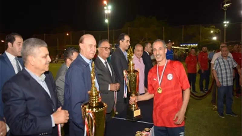 ترسانة بورسعيد تفوز بكأس الفريق مميش فوق السن