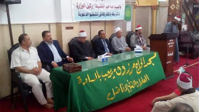 أوقاف القليوبية وبنها لشبابها يكرمون حفظة القرآن بالمسابقة الكبرى فى مسجد مرزوق