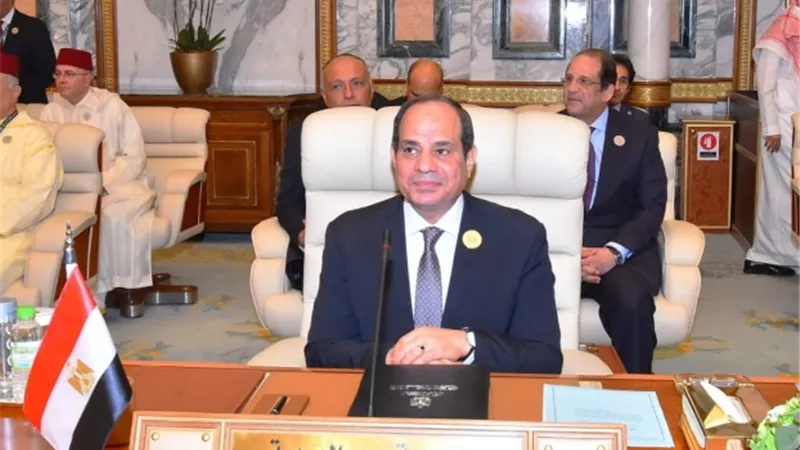 ننشر نص كلمة الرئيس السيسي أمام القمة الإسلامية بمكة المكرمة