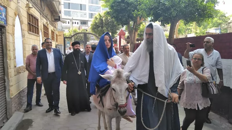 كنائس زويلة الأثرية تحتفل بذكرى دخول العائلة المقدسة أرض مصر