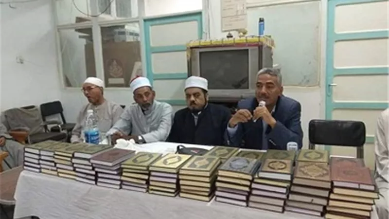 دار المسنين بموط تكرم ١٢١ من حفظة القران الكريم بالوادى الجديد