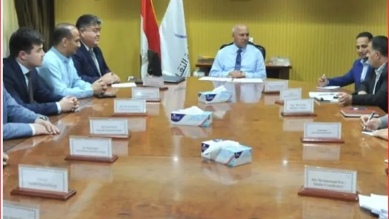 وزير النقل يلتقي وفد ترانسماش هولدينج لمتابعة تنفيذ عقد توريد وتصنيع 1300 عربة سكة حديد جديدة للركاب